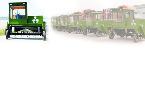 地面轮式翻堆机